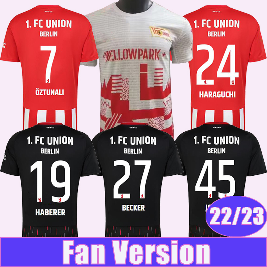 22 23 Union Berlin Mens Soccer Jerseys KHEDIRA HARAGUCHI BECKER THORSBY TRIMMEL OZTUNALI SEGUIN Home Away Special Edition Football Shirt Short Sleeve Uniforms, Qm11691 22 23 home no patch
22 23 Union Berlin Mens Soccer Jerseys KHEDIRA HARAGUCHI BECKER THORSBY TRIMMEL OZTUNALI SEGUIN Home Away Special Edition Football Shirt Short Sleeve Uniforms, Qm11691 22 23 home no patch