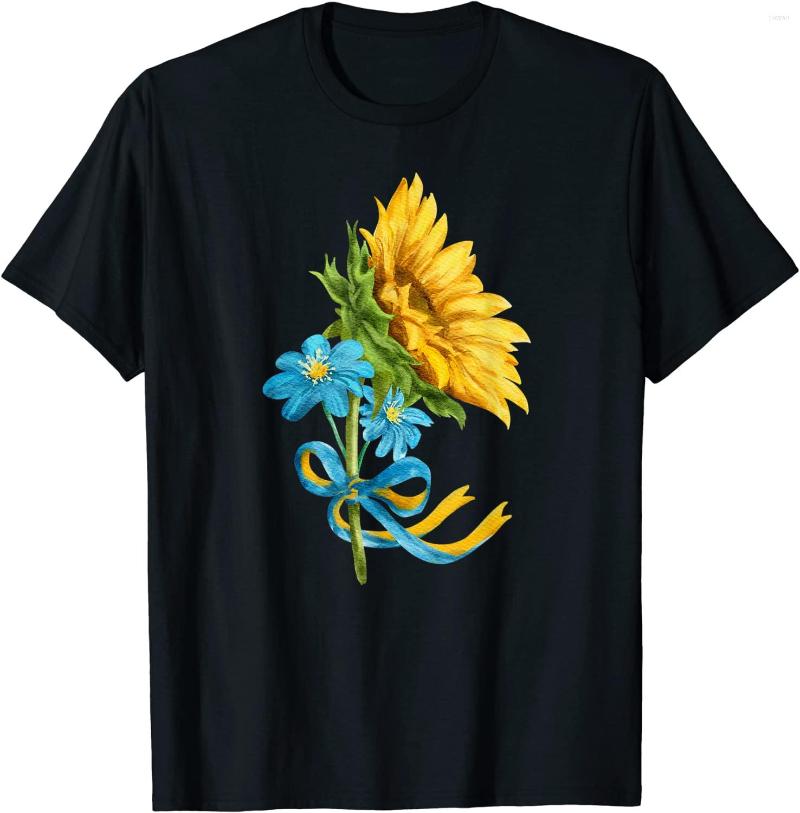 Men' T Shirts Ukraine Sunflowers And Wildflowers In Ukrainian Flag Colors Men T-Shirt Short Sleeve Casual Cotton O-Neck Summer Shirt, Blue
Men' T Shirts Ukraine Sunflowers And Wildflowers In Ukrainian Flag Colors Men T-Shirt Short Sleeve Casual Cotton O-Neck Summer Shirt, Blue