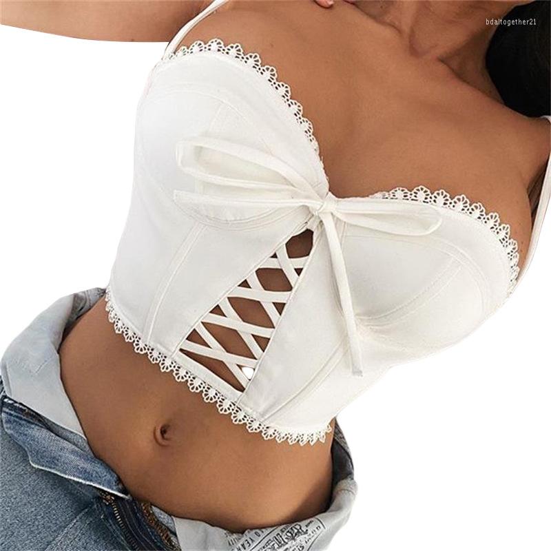 Women' Tanks 2023 Solid Bowknot Summer T-shirt Strap Horizontal Neck Lace Tank Tops Hollow Slim Navel Vest Women Lace-Up Corset, Beige
Women' Tanks 2023 Solid Bowknot Summer T-shirt Strap Horizontal Neck Lace Tank Tops Hollow Slim Navel Vest Women Lace-Up Corset, Beige