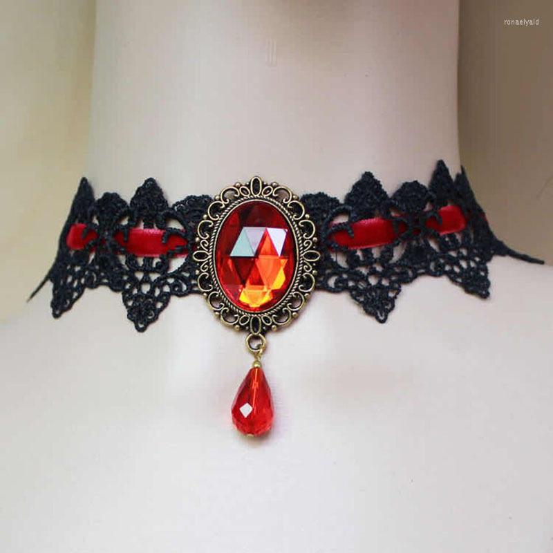 Choker Lace Necklace For Women Gothic Braided Chokers With Gemstone Autumn Winter Aesthetic Vintage Trendy Jewelry Party Wedding
Choker Lace Necklace For Women Gothic Braided Chokers With Gemstone Autumn Winter Aesthetic Vintage Trendy Jewelry Party Wedding