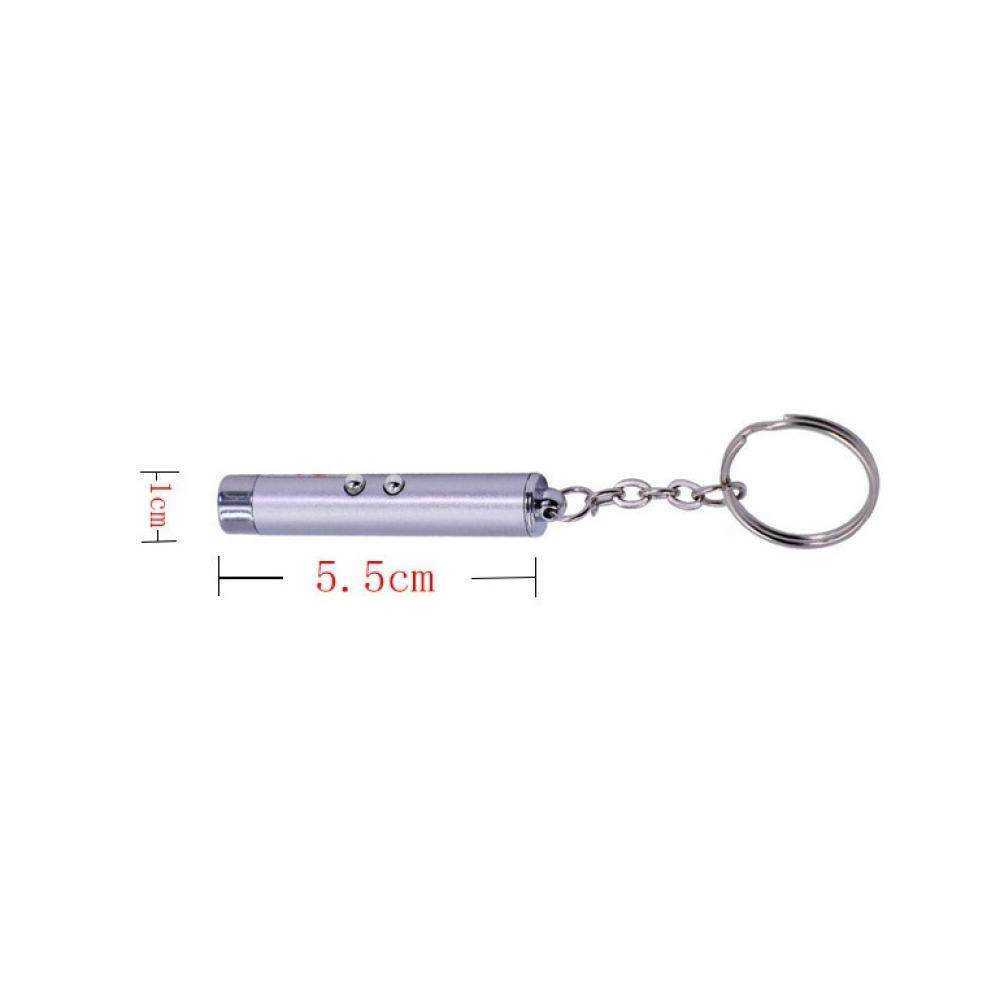 1pcs Funny Cat Stick New Cool 2 In1 Red Laser Pointer Pen with White LED Light Children Play DOG Toy