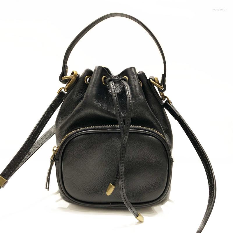 Evening Bags Vintage Drawstring Small Crossbody For Women Natural Leather Handbags Female Genuine Cowhide Shoulder Bag Bolsa Feminina, Black
Evening Bags Vintage Drawstring Small Crossbody For Women Natural Leather Handbags Female Genuine Cowhide Shoulder Bag Bolsa Feminina, Black