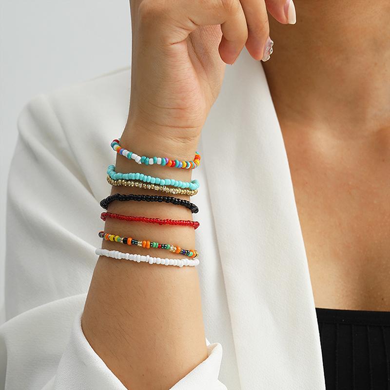 Bangle Bohemian Multi Layered Bracelets For Women Boho Glass Seed Beads Jewelry Party Gift
Bangle Bohemian Multi Layered Bracelets For Women Boho Glass Seed Beads Jewelry Party Gift