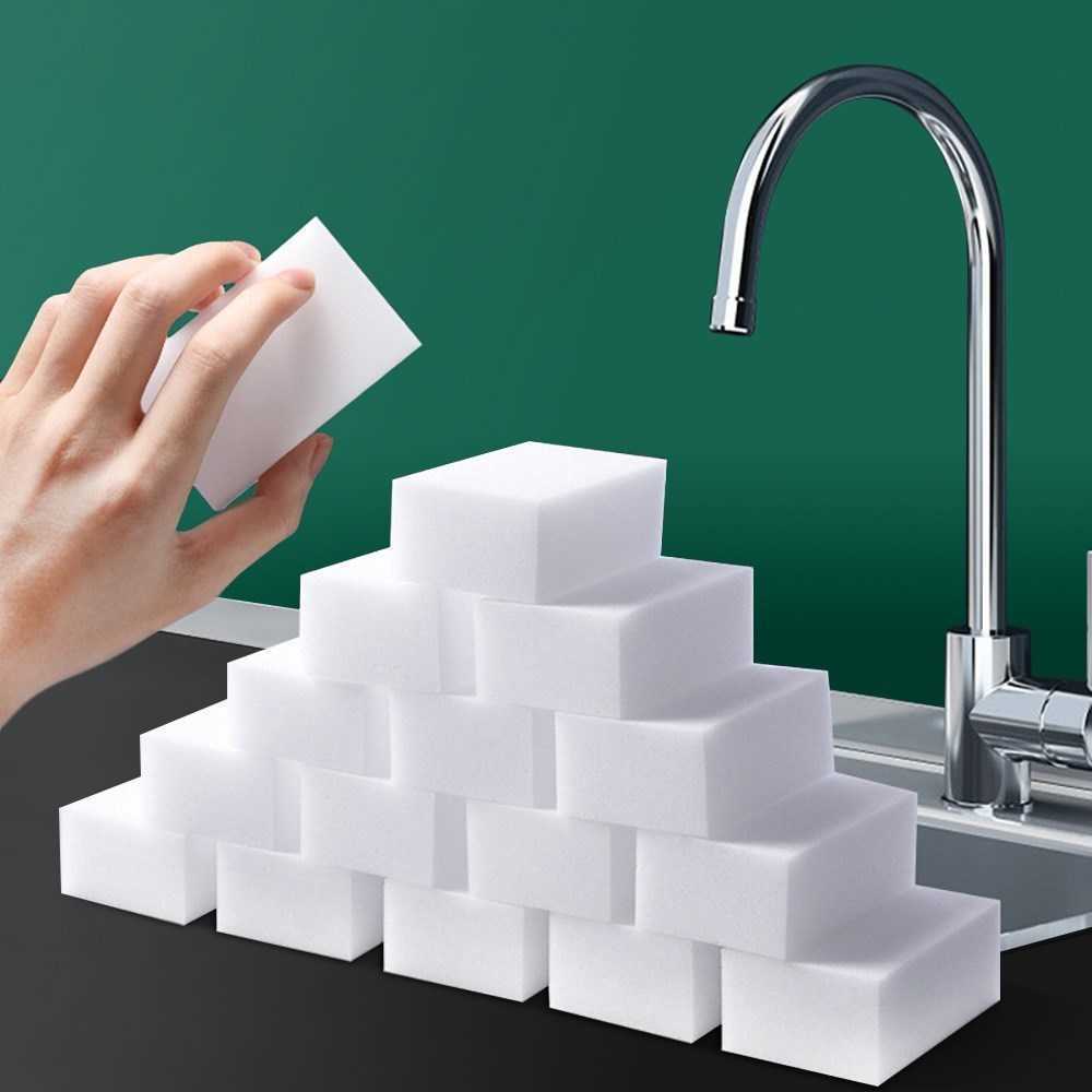 New 30/50/100 Pcs Melamine Sponge Magic Sponge Cleaner Eraser Melamine Sponge Cleaning for Kitchen Bathroom Supplies Cleaning Tool
