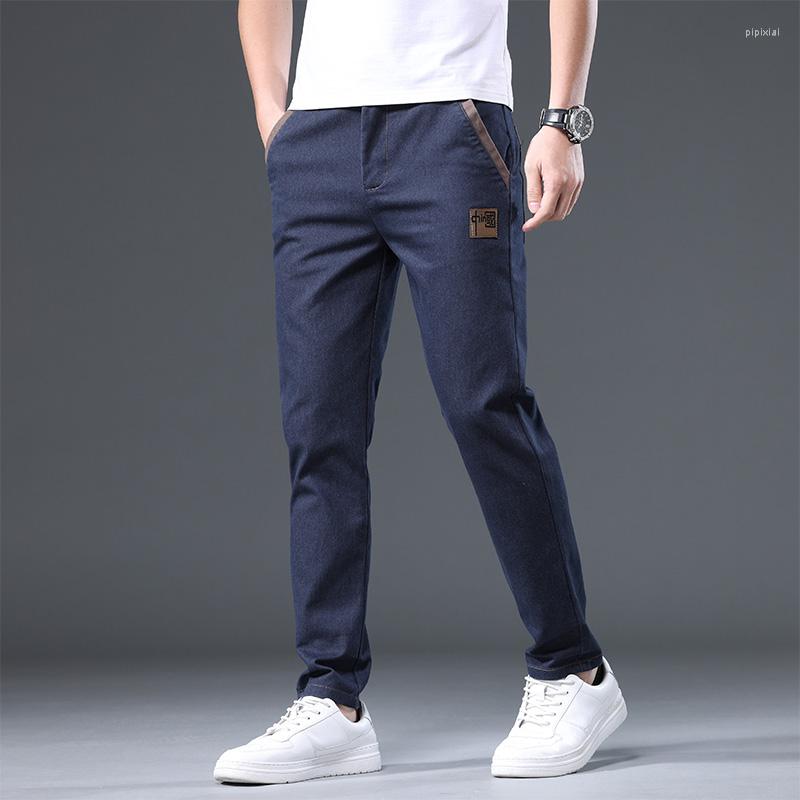 Men's Pants 2023 Spring Men Casual Elastic Waist Business Fashion Straight Trousers Male Black Blue Jogging -38
Men's Pants 2023 Spring Men Casual Elastic Waist Business Fashion Straight Trousers Male Black Blue Jogging -38