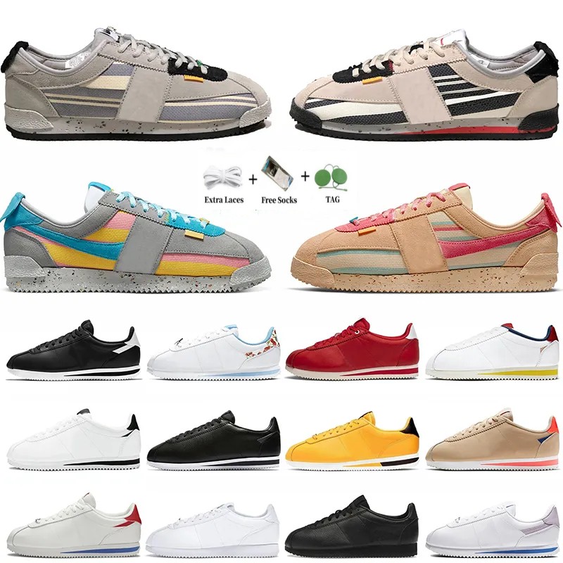 Union LA x Cortez Mens Casual Shoes Lemon Frost Oregon Leather Black Triple White Grey Blue Forrest Gump Bronze Light Bone Men Women trainers sports sneakers, 31
Union LA x Cortez Mens Casual Shoes Lemon Frost Oregon Leather Black Triple White Grey Blue Forrest Gump Bronze Light Bone Men Women trainers sports sneakers, 31