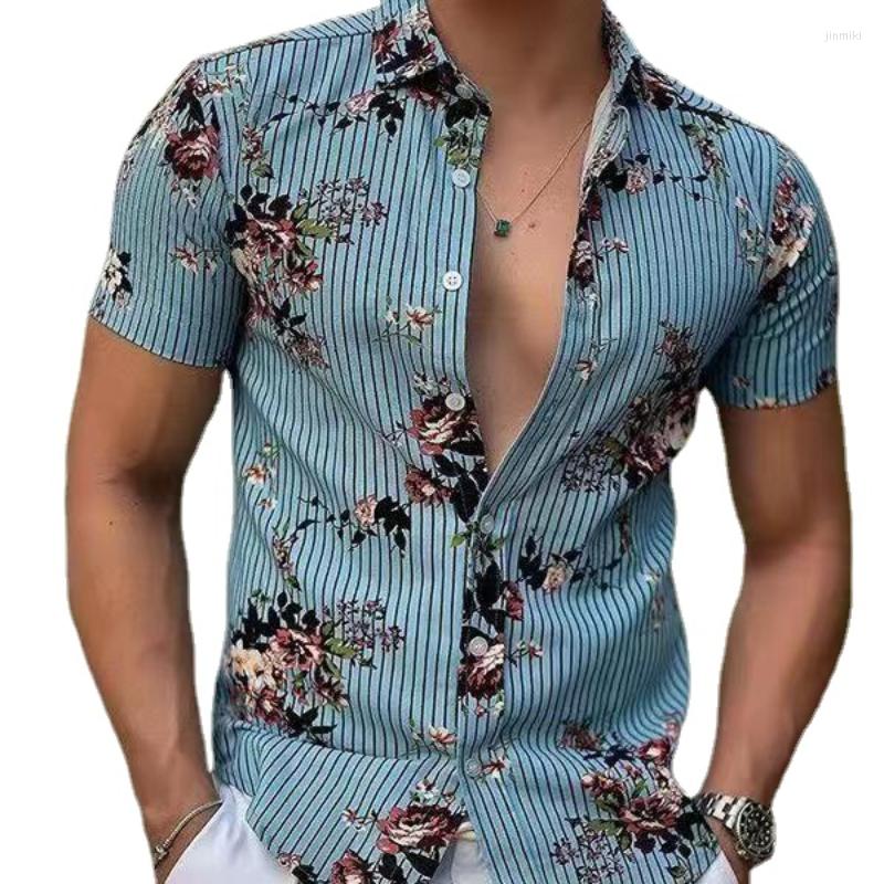 Men's Casual Shirts Men's Beach T-shirt Causal For Men Printer Button Up Shirt Office Business Slim Lapel Printed
Men's Casual Shirts Men's Beach T-shirt Causal For Men Printer Button Up Shirt Office Business Slim Lapel Printed