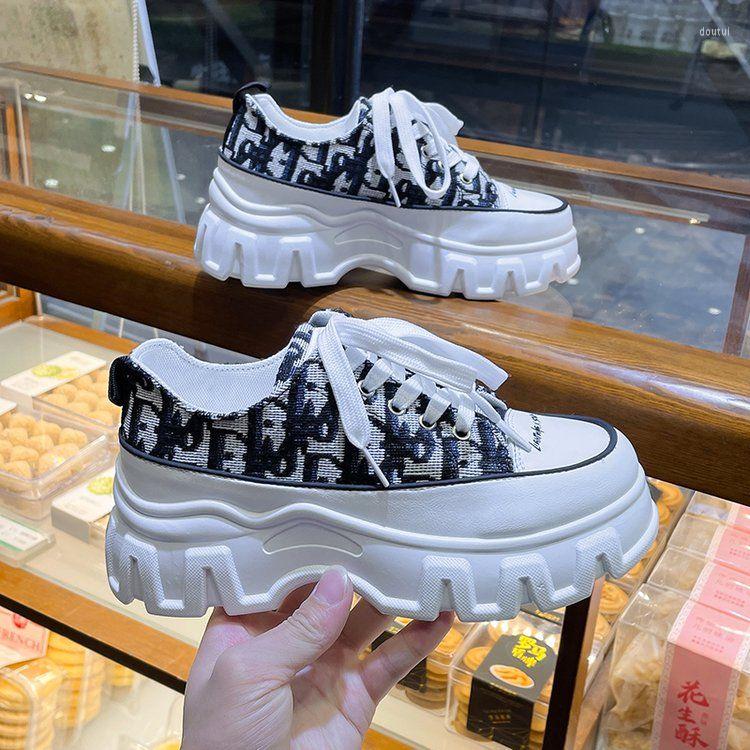 Dress Shoes 5 Cm Heel LeisureThick-soled White For Women 2023 Spring Autumn Fashion Platform Sneakers Female Canvas, Black
Dress Shoes 5 Cm Heel LeisureThick-soled White For Women 2023 Spring Autumn Fashion Platform Sneakers Female Canvas, Black