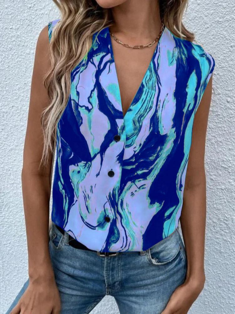 Women' Tanks Women' Sleeveless T-Shirt Vest Fashion Casual Summer Tank Tops Oversized V-Neck Button Printed Shirts Female, Black
Women' Tanks Women' Sleeveless T-Shirt Vest Fashion Casual Summer Tank Tops Oversized V-Neck Button Printed Shirts Female, Black