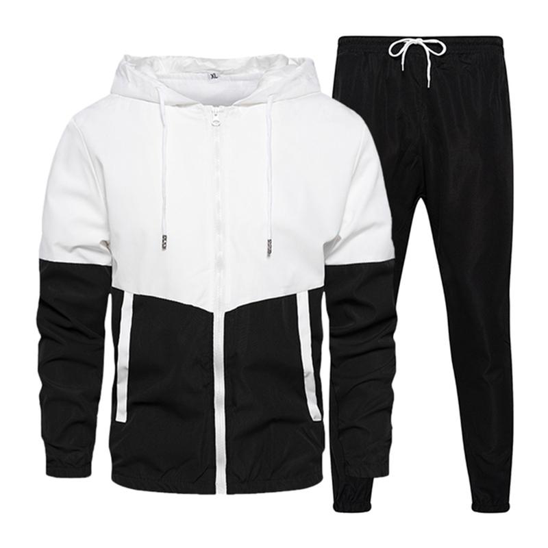 Men's Tracksuits Spring/summer Fashion Sportswear Casual Suit Jogging Hooded Pants 2 Pieces Hip Hop Running SMen's, Color 1
Men's Tracksuits Spring/summer Fashion Sportswear Casual Suit Jogging Hooded Pants 2 Pieces Hip Hop Running SMen's, Color 1