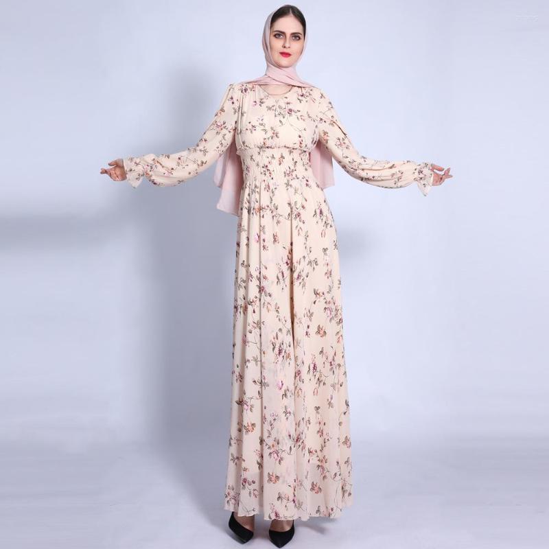 Ethnic Clothing Ramadan Eid Mubarak Chiffon Abaya Dubai Turkey Islam Muslim Floral Long Dress Abayas Dresses For Women Robe Longue Jellaba
Ethnic Clothing Ramadan Eid Mubarak Chiffon Abaya Dubai Turkey Islam Muslim Floral Long Dress Abayas Dresses For Women Robe Longue Jellaba