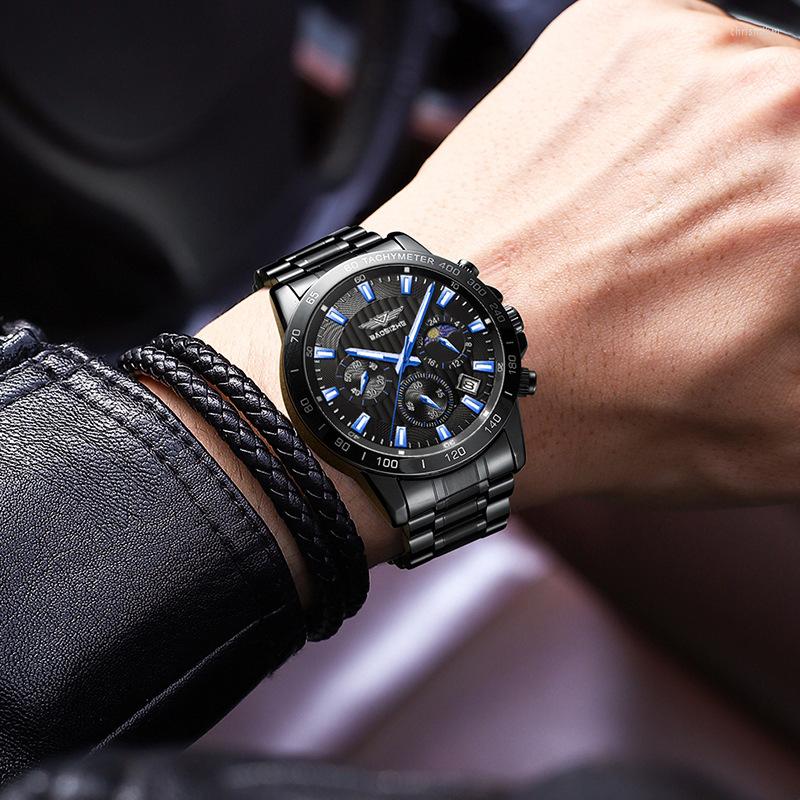 Wristwatches Watch High Quality Quartz Multifunctional Mens Luminous Waterproof Fashion Sports Luxury Wristwatch Montre Homme
Wristwatches Watch High Quality Quartz Multifunctional Mens Luminous Waterproof Fashion Sports Luxury Wristwatch Montre Homme