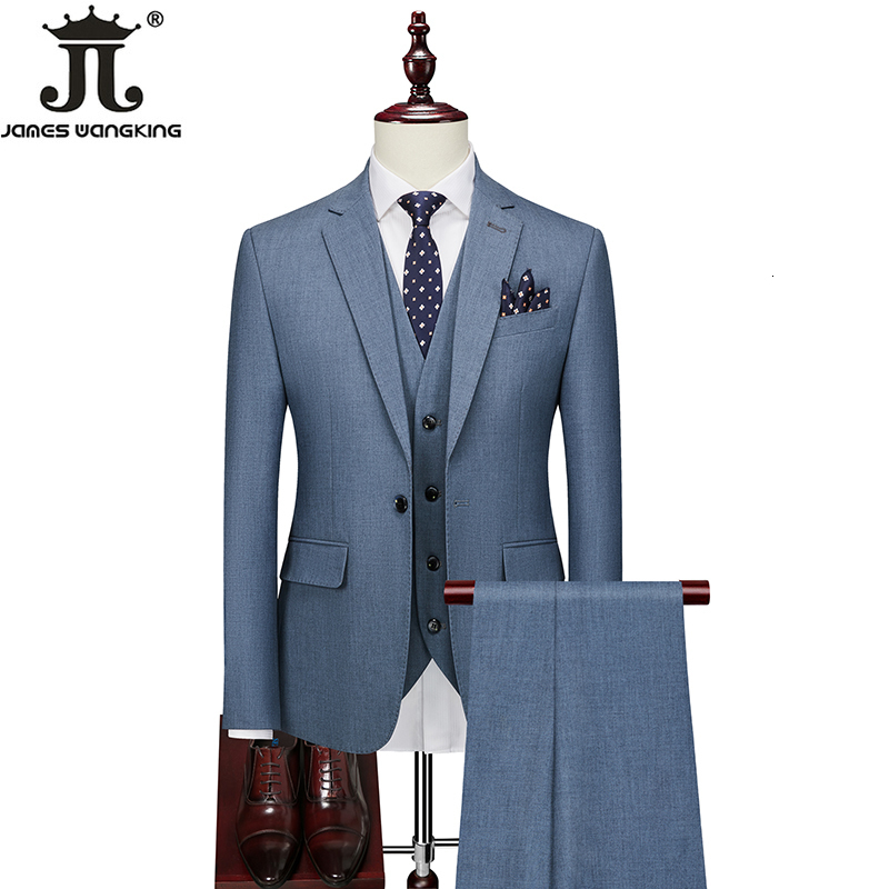 Men's Suits Blazers Blazer and Vest and Pants High-end Brand Formal Business Solid Color Mens Slim Suit Three-piece Groom Wedding Dress Party Social 230313, Blue 2pces
Men's Suits Blazers Blazer and Vest and Pants High-end Brand Formal Business Solid Color Mens Slim Suit Three-piece Groom Wedding Dress Party Social 230313, Blue 2pces
