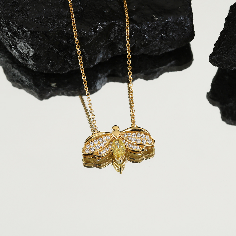 18k gold Plated silver honeybee jewelry women pendant necklaces chain link luxury pendant necklace custom Love Top Quality Wedding Party wholesale gifts wholesale
18k gold Plated silver honeybee jewelry women pendant necklaces chain link luxury pendant necklace custom Love Top Quality Wedding Party wholesale gifts wholesale