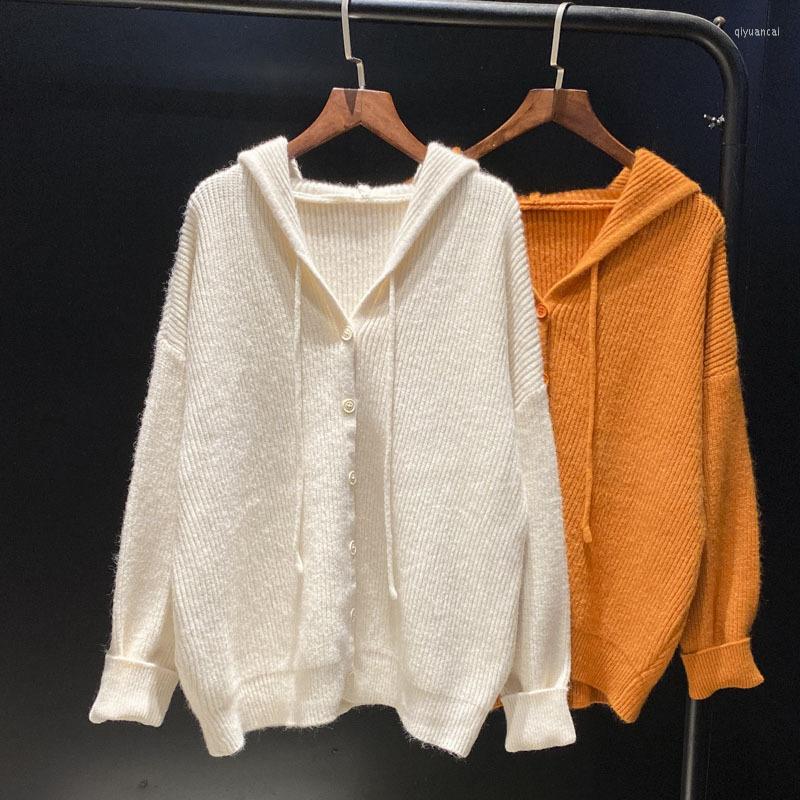 Women's Knits Korea Version Autumn Hooded Sweater Cardigan Women Loose 2023 Spring Student Knitted Jacket Top, Beige
Women's Knits Korea Version Autumn Hooded Sweater Cardigan Women Loose 2023 Spring Student Knitted Jacket Top, Beige