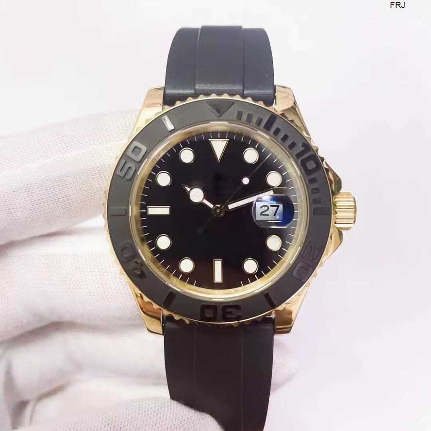 Designer Watches Rolax Mens Watch Mechanical Automatic St9 Steel Yellow Gold New Model Bezel 40mm Mechianical Wr frj
Designer Watches Rolax Mens Watch Mechanical Automatic St9 Steel Yellow Gold New Model Bezel 40mm Mechianical Wr frj