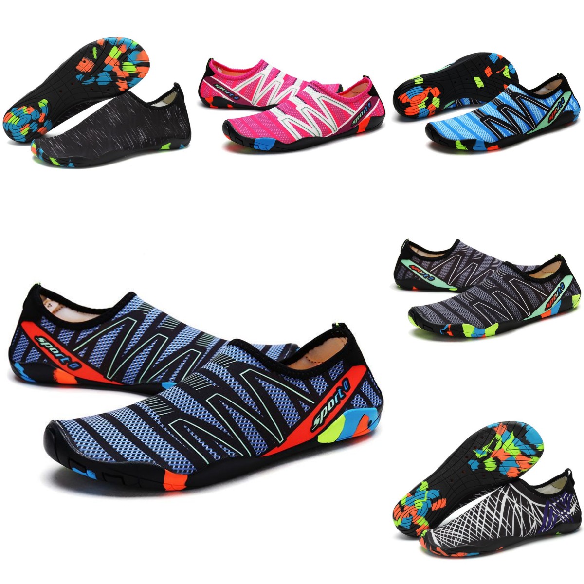 Water Shoes purple pink antiskid Women men shoes Beach surf sea blue Swim Diving Outdoor Barefoot Quick-Dry size eur 36-45
Water Shoes purple pink antiskid Women men shoes Beach surf sea blue Swim Diving Outdoor Barefoot Quick-Dry size eur 36-45