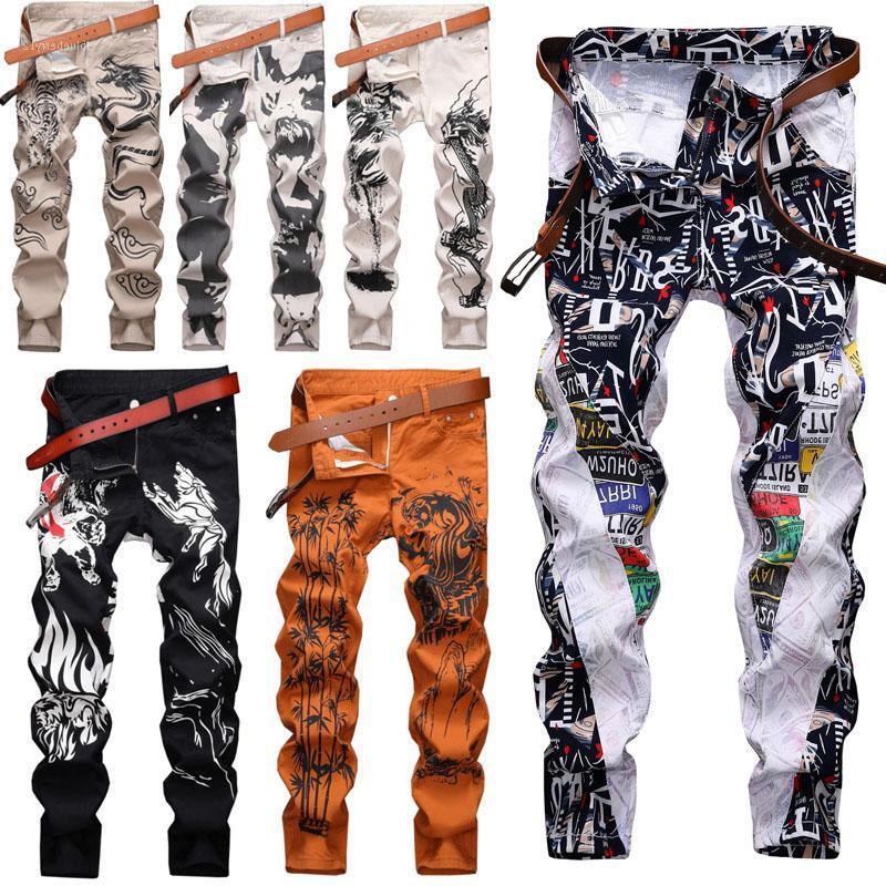Pants Men Skinny jeans Floral Pant Casual Pant Slim Fit Stretch Denim Men Casual Jeans for Men Uolau
Pants Men Skinny jeans Floral Pant Casual Pant Slim Fit Stretch Denim Men Casual Jeans for Men Uolau