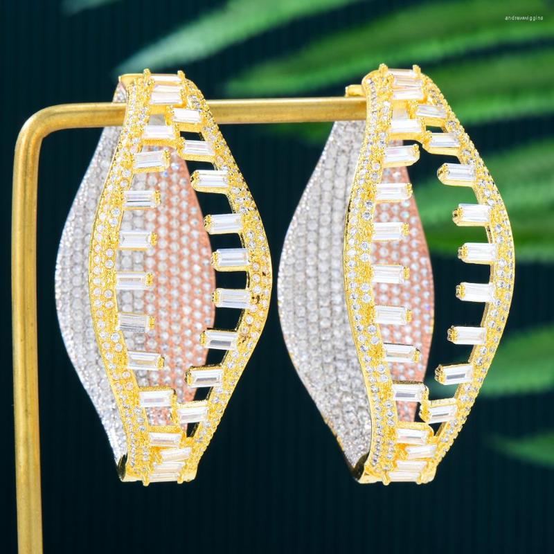 Hoop Earrings Kellybola High Quality Noble Luxury Shiny CZ Big Jewelry For Elegant Women Wedding Accessories 2023
Hoop Earrings Kellybola High Quality Noble Luxury Shiny CZ Big Jewelry For Elegant Women Wedding Accessories 2023