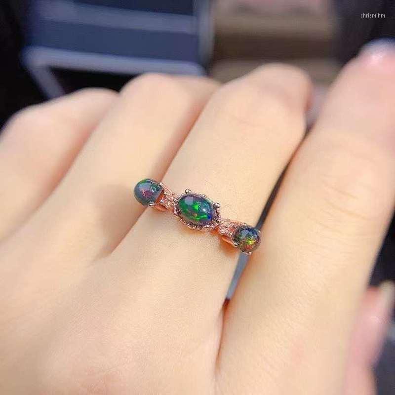 Cluster Rings Natual Opal For Women Sterling Silver 925 Wedding Engagement Fine Jewelry
Cluster Rings Natual Opal For Women Sterling Silver 925 Wedding Engagement Fine Jewelry