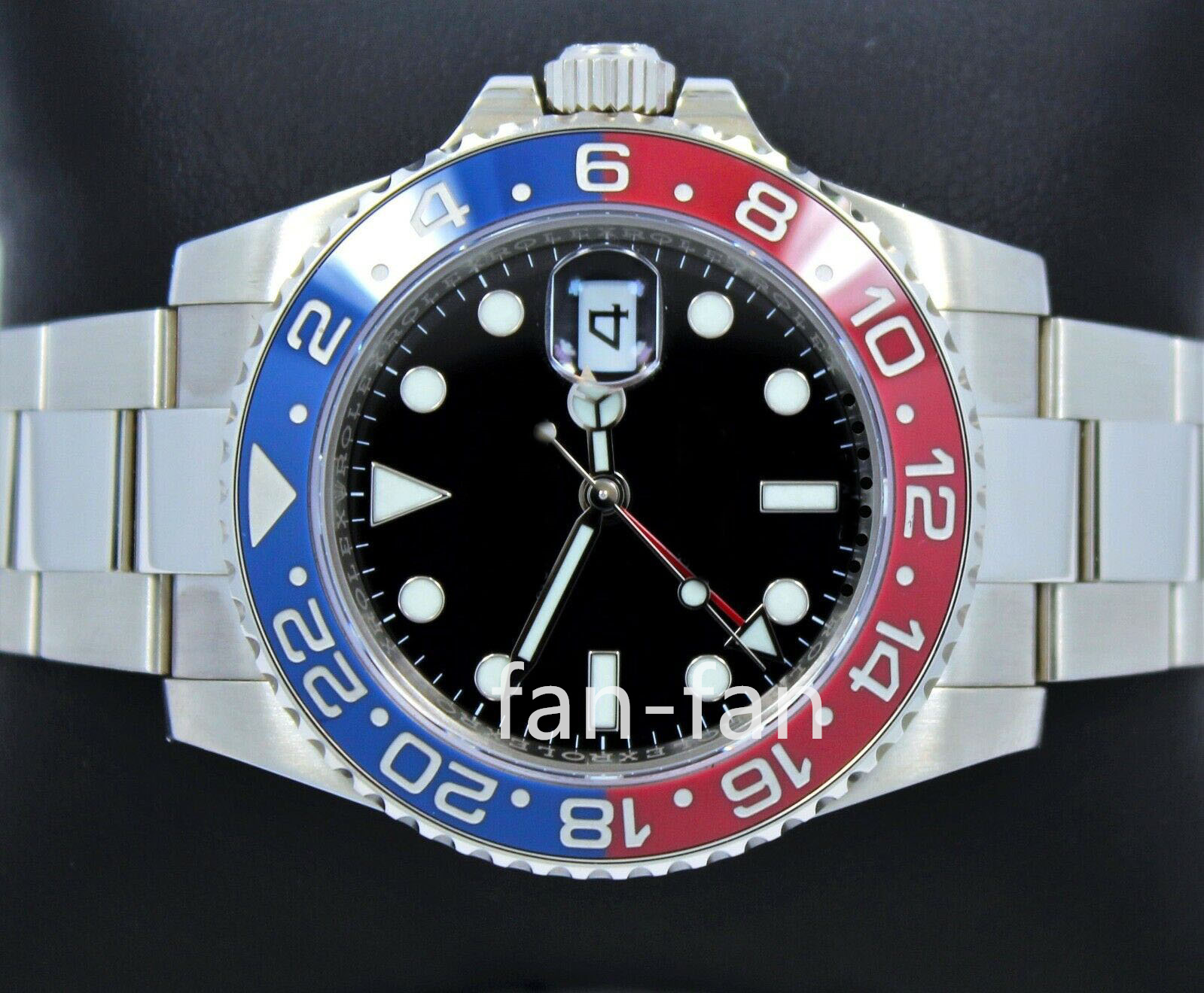 Clean Factory Cal.3186 II Pepsi 126710 BLRO Jubilee Ceramic Bezel Box Papers, Watch
Clean Factory Cal.3186 II Pepsi 126710 BLRO Jubilee Ceramic Bezel Box Papers, Watch