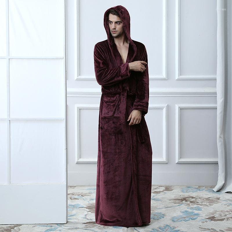 Women's Sleepwear Lovers Thermal Hooded Extra Long Flannel Bathrobe Women Men Thick Warm Winter Kimono Bath Robe Bridesmaid Robes Dressing, Yellow
Women's Sleepwear Lovers Thermal Hooded Extra Long Flannel Bathrobe Women Men Thick Warm Winter Kimono Bath Robe Bridesmaid Robes Dressing, Yellow