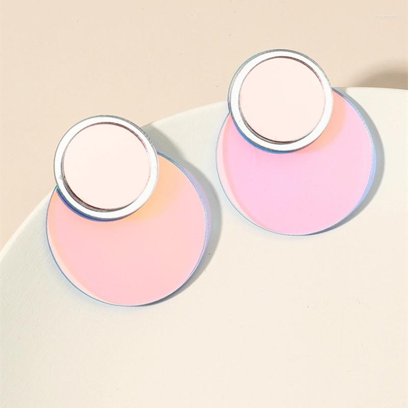 Stud Earrings 2023 Simple European AB Colorful Geometric Acrylic Earring Shiny For Women Fashion Jewelry Bijoux
Stud Earrings 2023 Simple European AB Colorful Geometric Acrylic Earring Shiny For Women Fashion Jewelry Bijoux