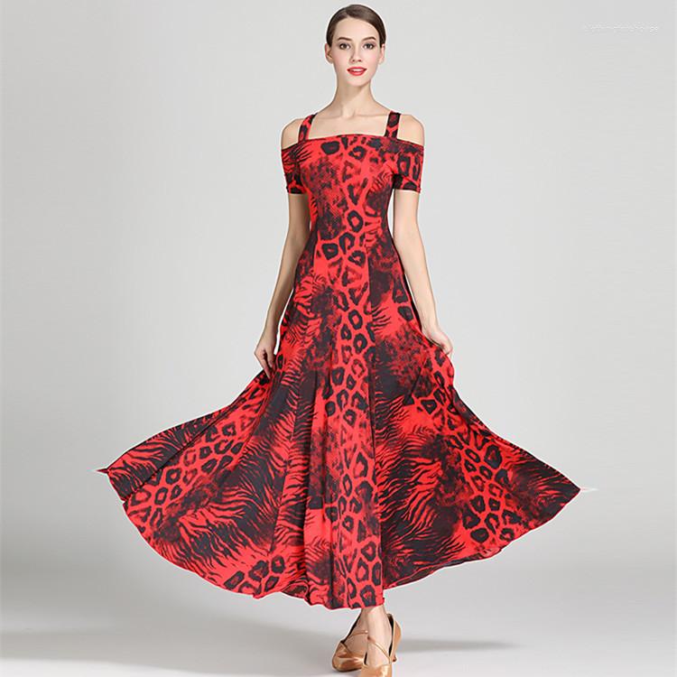 Stage Wear Leopard Ballroom Dance Competition Dresses Waltz Standard Dress Women, As the picture
Stage Wear Leopard Ballroom Dance Competition Dresses Waltz Standard Dress Women, As the picture