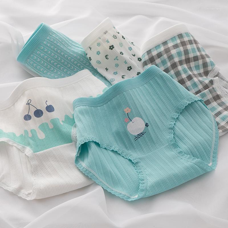 Women's Panties Japanese Simple Women Comfortable Cotton Crotch Mid-waist Sweet Girl Ice Crystal Green Briefs Summer Cool Color
Women's Panties Japanese Simple Women Comfortable Cotton Crotch Mid-waist Sweet Girl Ice Crystal Green Briefs Summer Cool Color