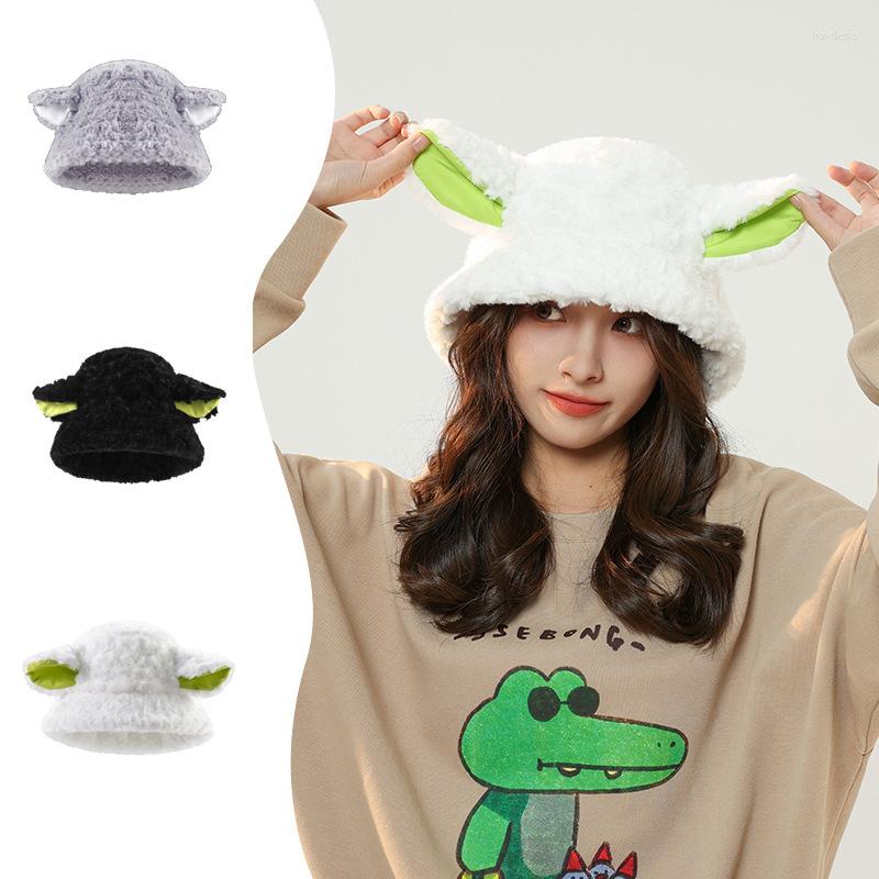 Berets Japanese Lamb Wool Bucket Hat Winter Warm Hats For Women Lady Thicken Flat Top Cap Unisex Men Panama Outdoor Fisherman Caps
Berets Japanese Lamb Wool Bucket Hat Winter Warm Hats For Women Lady Thicken Flat Top Cap Unisex Men Panama Outdoor Fisherman Caps