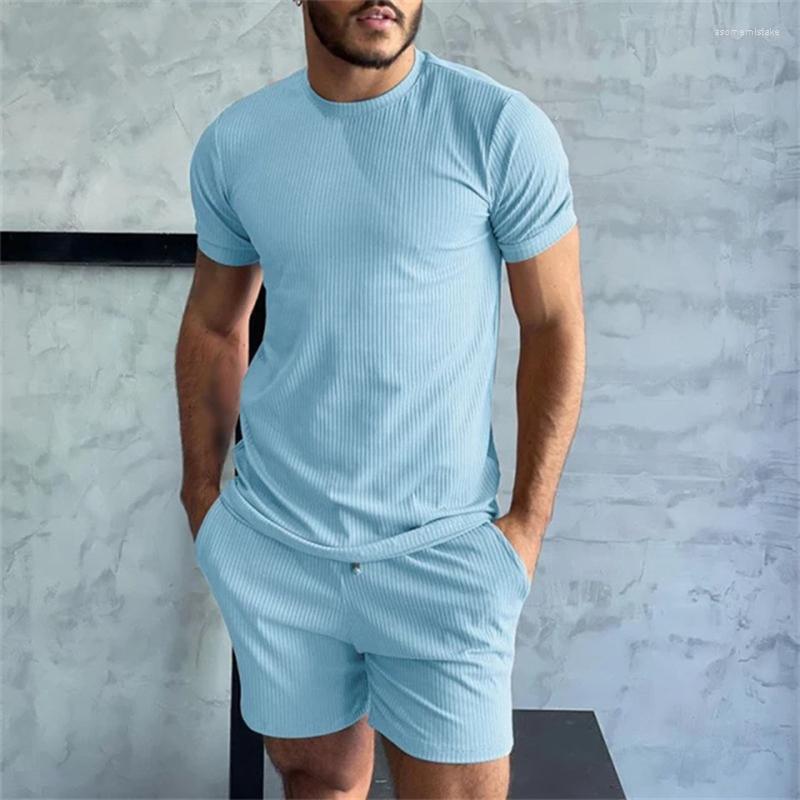 Men's Tracksuits 2023 Spring Summer Solid Color Casual Ribbed Two Piece Set Men Fashion Short Sleeve O Neck T-shirt And Shorts Suits Mens, 01 light green
Men's Tracksuits 2023 Spring Summer Solid Color Casual Ribbed Two Piece Set Men Fashion Short Sleeve O Neck T-shirt And Shorts Suits Mens, 01 light green
