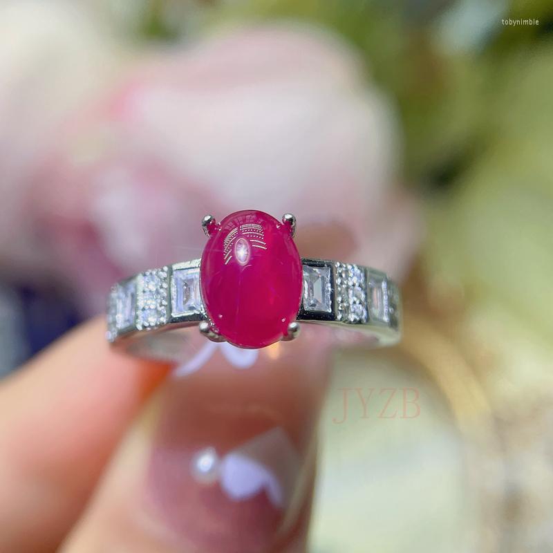 Cluster Rings Color Gem Sterling Silver Natural Ruby Ring Female Light Luxury Niche Design Delicate Fashion Personality Senior Sense
Cluster Rings Color Gem Sterling Silver Natural Ruby Ring Female Light Luxury Niche Design Delicate Fashion Personality Senior Sense