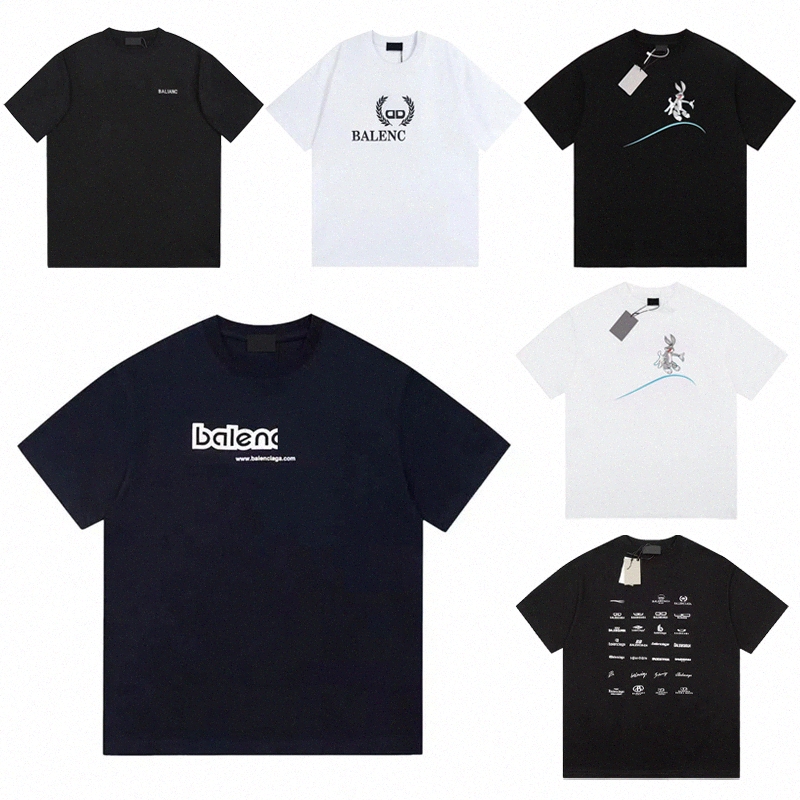 Designer Summer T Shirts Brand Women's Plus Luxurys top Tees womens White Black Short Sleeves Printed Casual Loose Round Neck Couples Clothing, Customize
Designer Summer T Shirts Brand Women's Plus Luxurys top Tees womens White Black Short Sleeves Printed Casual Loose Round Neck Couples Clothing, Customize