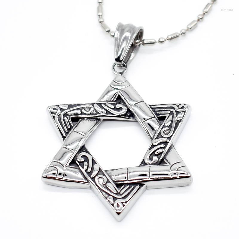 Pendant Necklaces AMUMIU Star Of David Necklace Jewelry Stainless Steel Casting Chain Charms Men/Women HP262
Pendant Necklaces AMUMIU Star Of David Necklace Jewelry Stainless Steel Casting Chain Charms Men/Women HP262
