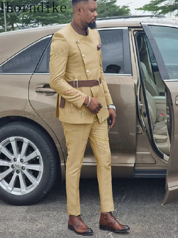 Men's Suits Blazers Thorndike Africa Style Slim Fit Costume Homme Fashion Men's Suits Groom Prom Tuxedos Groomsmen Blazer For Wedding JacketPants 230313
Men's Suits Blazers Thorndike Africa Style Slim Fit Costume Homme Fashion Men's Suits Groom Prom Tuxedos Groomsmen Blazer For Wedding JacketPants 230313