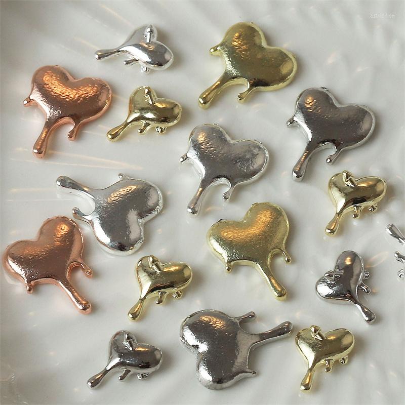 Nail Art Decorations 30pcs Punk Rock Style Heart Charms Shiny Colorful Alloy Japanese Special Design Accessories
Nail Art Decorations 30pcs Punk Rock Style Heart Charms Shiny Colorful Alloy Japanese Special Design Accessories