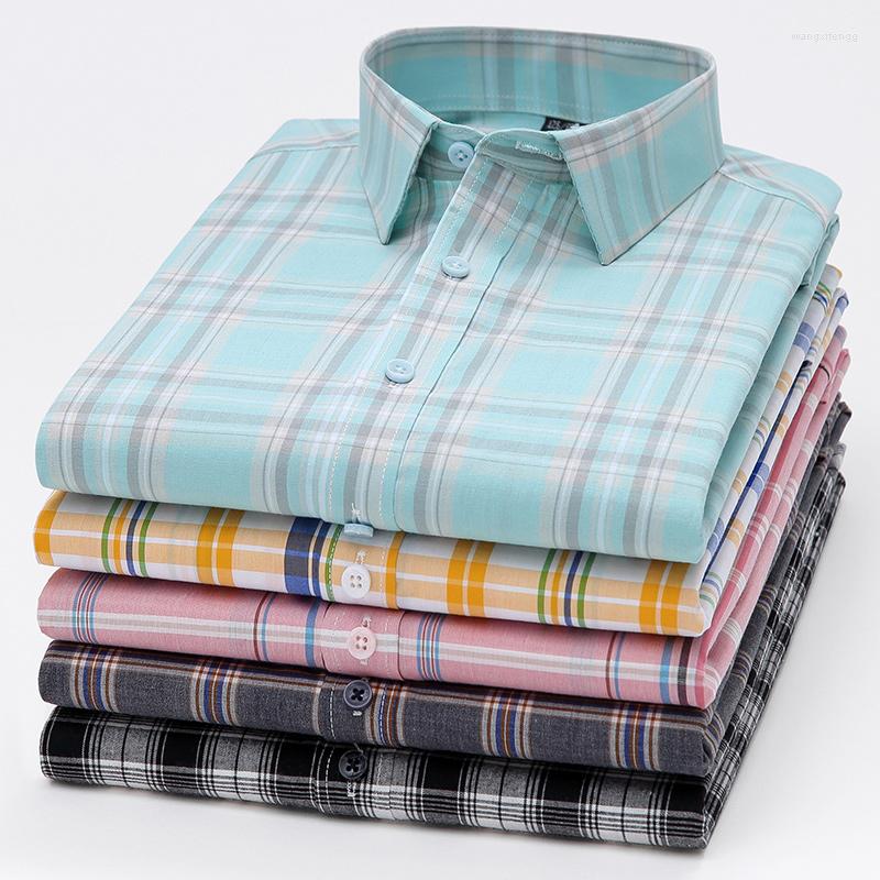 Men's Casual Shirts Cotton Short For Men Summer Turn-down Collar Plaid Shirt Soft Slim Fit Net Trens Button Tops Clother, Gd583
Men's Casual Shirts Cotton Short For Men Summer Turn-down Collar Plaid Shirt Soft Slim Fit Net Trens Button Tops Clother, Gd583