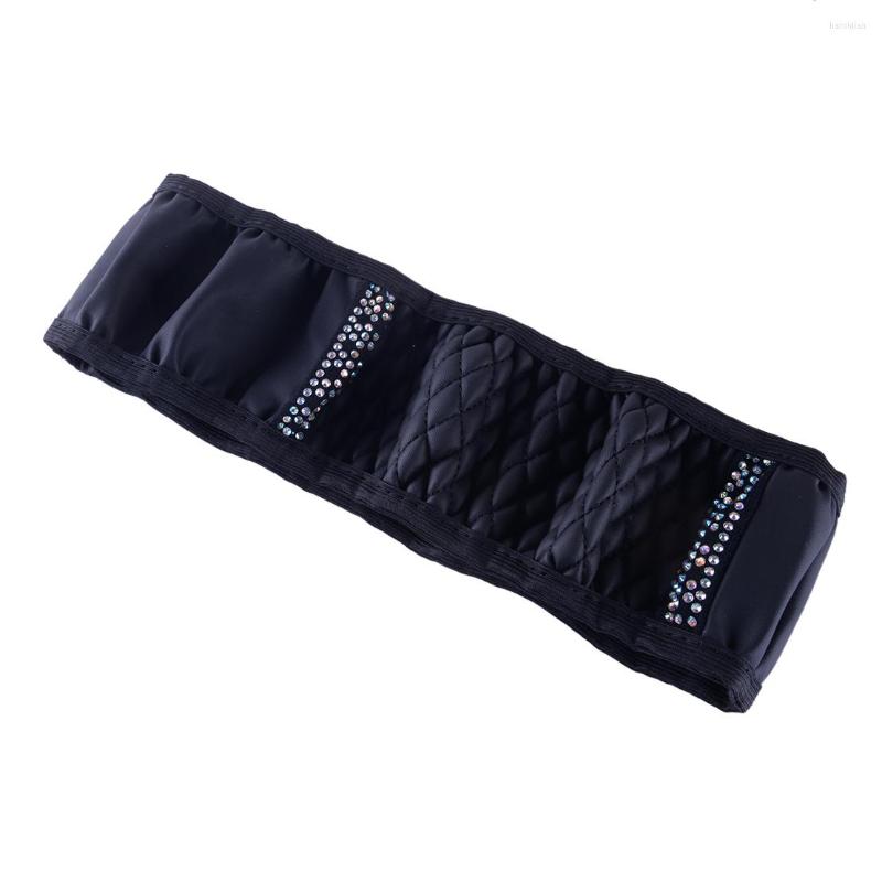 Steering Wheel Covers Anti-slip Waterproof Universal Car 37cm-38cm Cover With Shing Rhinestone Decor Black PU Leather
Steering Wheel Covers Anti-slip Waterproof Universal Car 37cm-38cm Cover With Shing Rhinestone Decor Black PU Leather