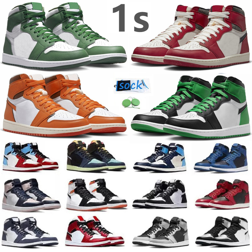 1 1s mens Basketball Shoes Sneaker Lost Found True Blue Lucky Gorge Green Yellow Toe StarFish Bred Patent Dark Mocha Grey Fog Denim Men Women Trainers Sports Sneakers, Color#30
1 1s mens Basketball Shoes Sneaker Lost Found True Blue Lucky Gorge Green Yellow Toe StarFish Bred Patent Dark Mocha Grey Fog Denim Men Women Trainers Sports Sneakers, Color#30