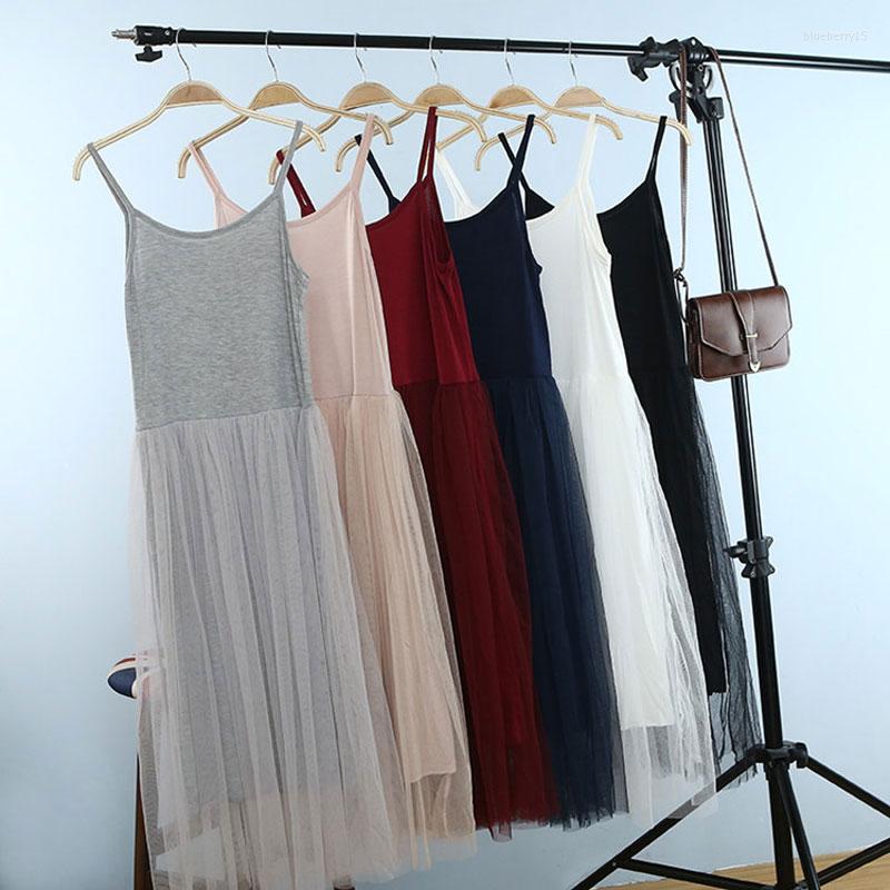 Casual Dresses 2023 Fashion Tulle Mesh Modal Spliced Lolita Dress Women Spring Summer Basic Cami Long Tutu Pleated White Tanks, Black
Casual Dresses 2023 Fashion Tulle Mesh Modal Spliced Lolita Dress Women Spring Summer Basic Cami Long Tutu Pleated White Tanks, Black
