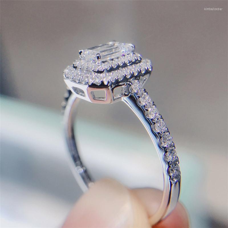 Wedding Rings Huitan Fancy Engagement Promise For Women Dazzling White Cubic Zirconia Gorgeous Modern Eternity Jewelry
Wedding Rings Huitan Fancy Engagement Promise For Women Dazzling White Cubic Zirconia Gorgeous Modern Eternity Jewelry