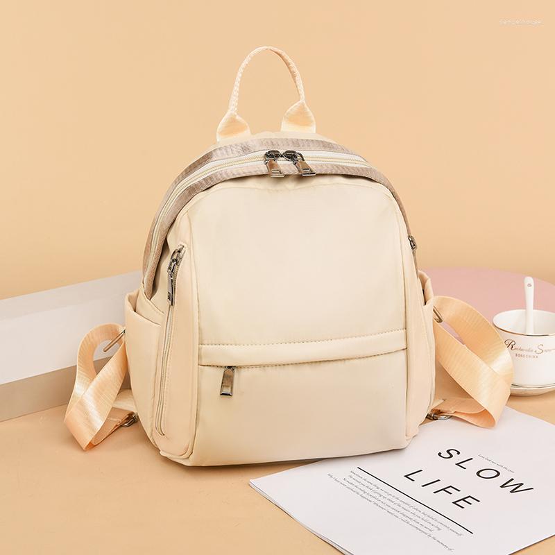 School Bags Shoulder Preparatory Student Style Backpack Girls Bag Female Oxford Ladies Fashion, Beige
School Bags Shoulder Preparatory Student Style Backpack Girls Bag Female Oxford Ladies Fashion, Beige