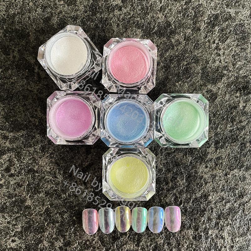 Nail Glitter Powder Ice Transparent Monochromatic Aurora Pigment Illusion Mermaid Mirror Manicure Decoration Wholesale
Nail Glitter Powder Ice Transparent Monochromatic Aurora Pigment Illusion Mermaid Mirror Manicure Decoration Wholesale