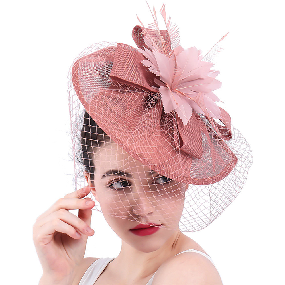 Stingy Brim Hats Baru Kedatangan Pengantin Pernikahan Rambut Mempertemukan Topi Hias Kerudung dengan Bulu Bunga Klip Wanita Pesta Menikah Ras 230313, Dark green
Stingy Brim Hats Baru Kedatangan Pengantin Pernikahan Rambut Mempertemukan Topi Hias Kerudung dengan Bulu Bunga Klip Wanita Pesta Menikah Ras 230313, Dark green