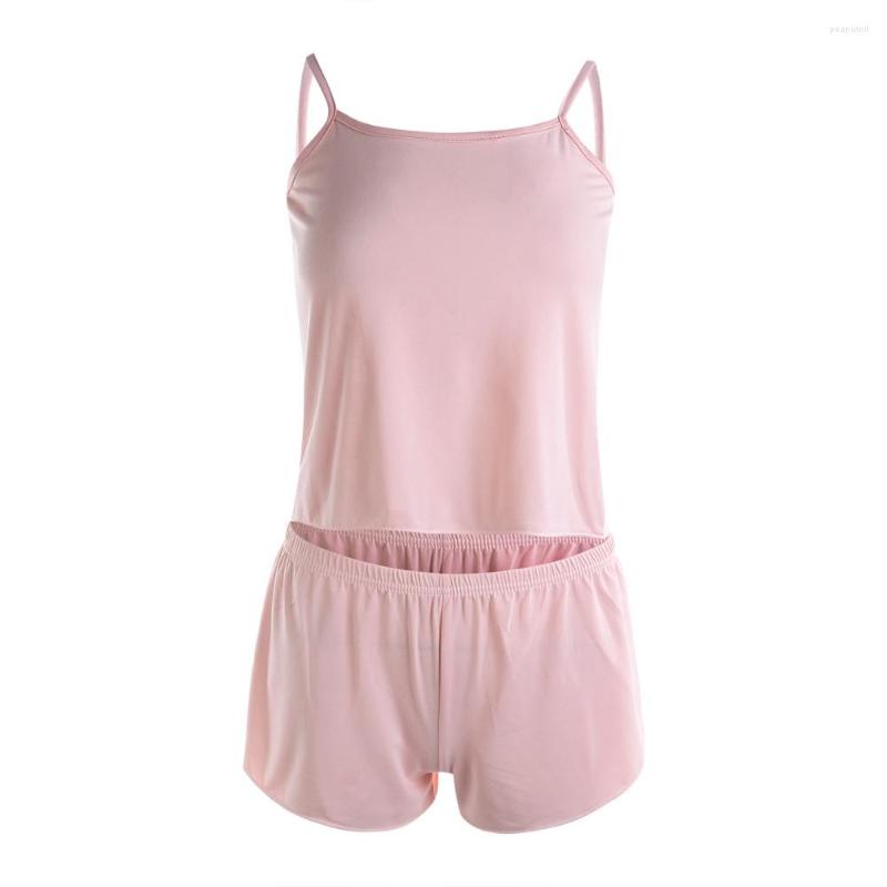 Women' Sleepwear Two Piece Ladies Nightwear Nightdress Nightgown Casual Women Set Camisole Shorts Suit Home Solid Pajamas, Black
Women' Sleepwear Two Piece Ladies Nightwear Nightdress Nightgown Casual Women Set Camisole Shorts Suit Home Solid Pajamas, Black