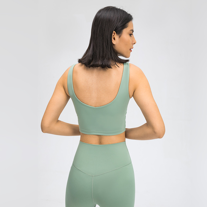 Lulu Woman Naked Cropped Front Piece Cross Vest Yoga Fitness Sports Bra Gym Top Crop Breathable Women Clothing Underwear Sets
Lulu Woman Naked Cropped Front Piece Cross Vest Yoga Fitness Sports Bra Gym Top Crop Breathable Women Clothing Underwear Sets