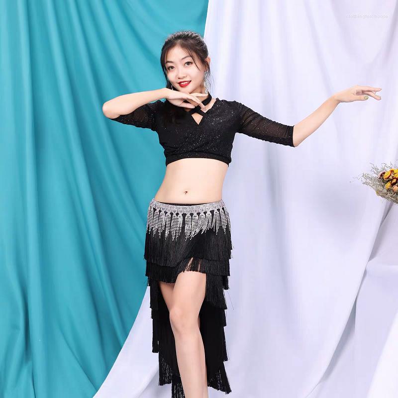 Stage Wear Belly Dance Women Adult Elegant Top Encrypted Fringed Skirt Professional Performance Temperament Suit, Ivory
Stage Wear Belly Dance Women Adult Elegant Top Encrypted Fringed Skirt Professional Performance Temperament Suit, Ivory