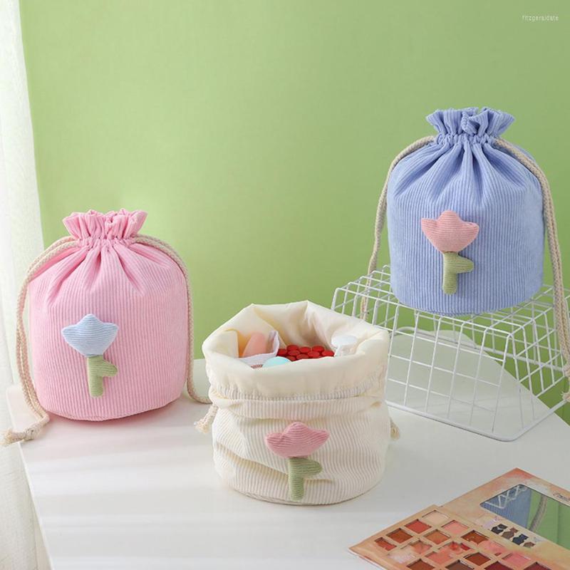 Corduroy Makeup Bags Multifunctional Drawstring Small Items Storage Bag Foldable With Tulip Christmas Gifts For Women Girls
Corduroy Makeup Bags Multifunctional Drawstring Small Items Storage Bag Foldable With Tulip Christmas Gifts For Women Girls