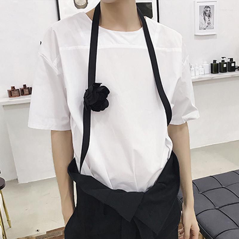 Men' T Shirts Off Shoulder Sleeve Cut Solid Color Short Round Neck Summer Alternative Loose T-shirt Fashion Brand, Black
Men' T Shirts Off Shoulder Sleeve Cut Solid Color Short Round Neck Summer Alternative Loose T-shirt Fashion Brand, Black
