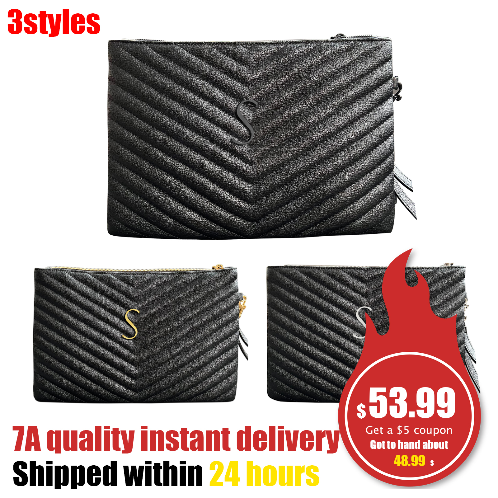 yslity Womens Man wallets clutch bags Underarm clip bag Credit card packs purses totes handbags lattice metal letter Y crossbody dollar bills shoulder Storage bag, Black gold
yslity Womens Man wallets clutch bags Underarm clip bag Credit card packs purses totes handbags lattice metal letter Y crossbody dollar bills shoulder Storage bag, Black gold